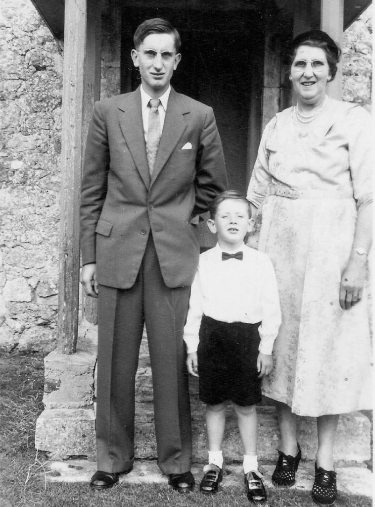 Andrew Barton, Henry Barton, May Barton 9 September 1955