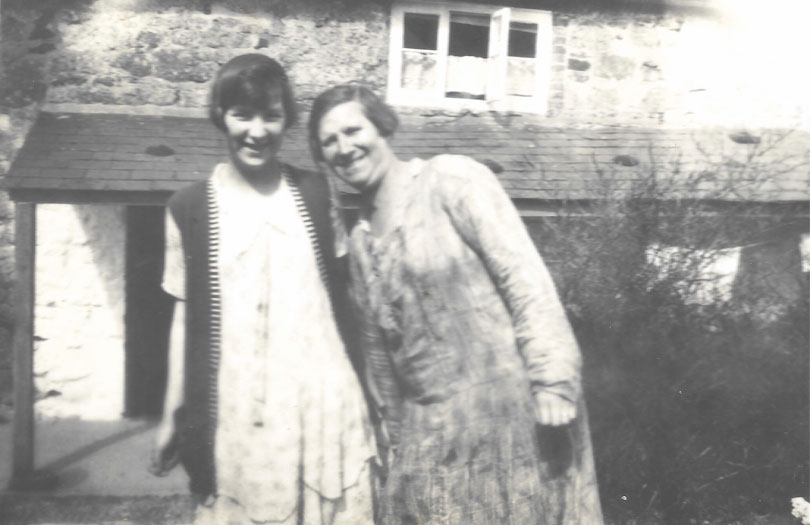 Nell Heal nee Stickland, at Hulverston Farm