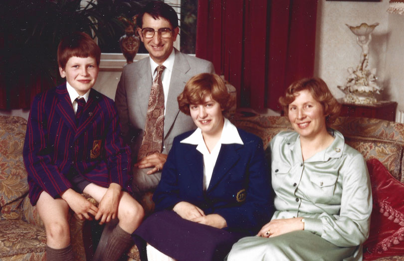 William, Andrew, Anna & Gil Barton